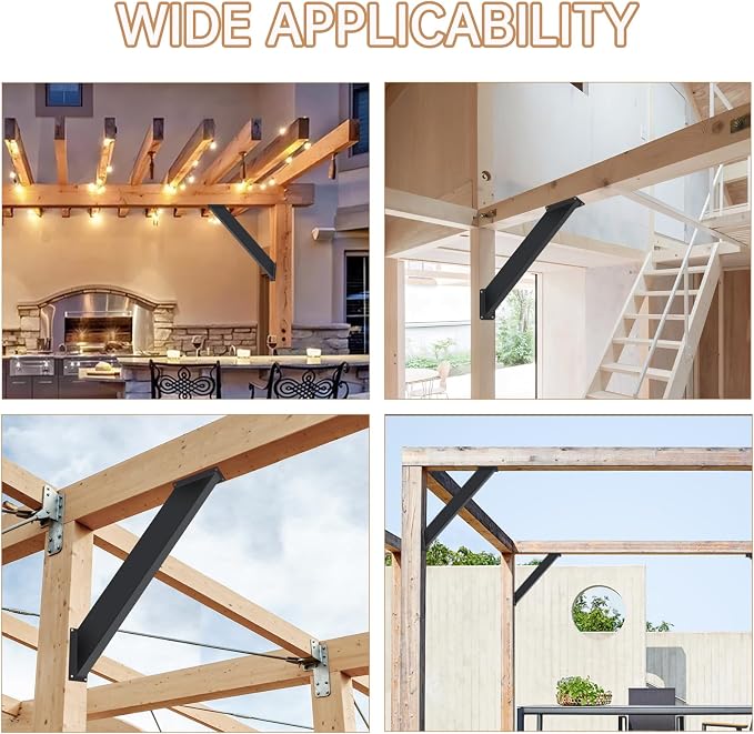 8 Pcs 45 Degree Angle Support Bracket - Image 7