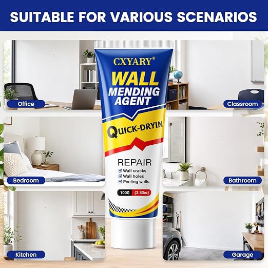 Drywall Repair Kit 3 Tubes, Spackle Wall Repair Paste Kit | 3×100g Putty - Image 7