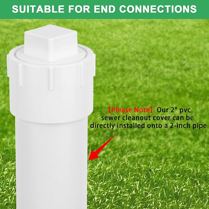 4Pack 2" PVC DWV Female Adapter - Image 3