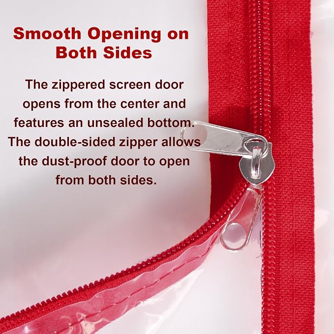 Dust Barrier Plastic Zipper Door Cover - Image 4