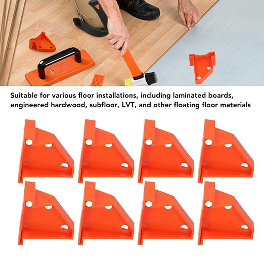 Flooring Spacers, 20 Pack 1/4 Inch Gap & 1/2 Inch Gap Laminate Wood Flooring - Image 4