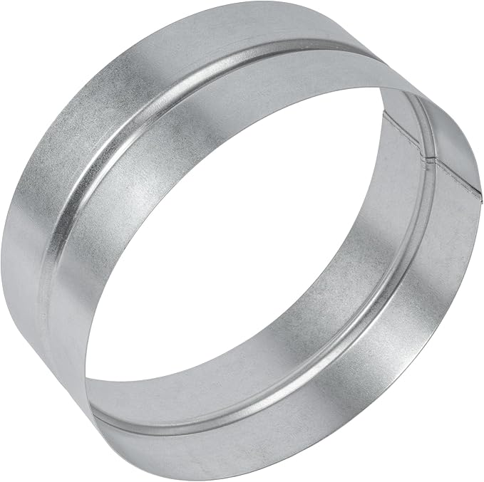 8 Inch Galvanized Metal Duct Connector by HVACOV