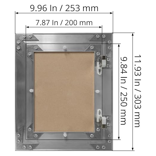 8" x 10" Waterproof Drywall Access Panel, Tileable and Paintable Ceiling and - Image 5