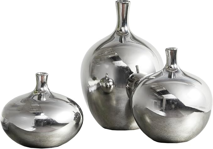 Madison Park Signature Ansen Ceramic Handmade Vase Set Home Décor by MADISONPARK