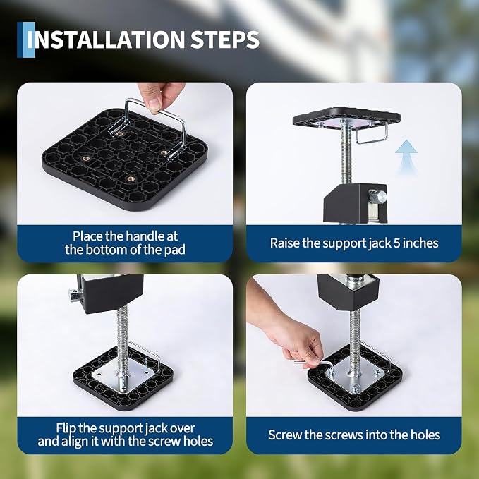 Garvee 6 Pack RV Slide Out Supports Jack - Image 9