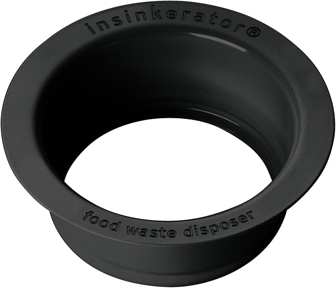 InSinkErator Sink Flange, Matte Black by Unknown