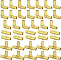 40pcs 1/2" Brass PEX Fittings Combo by PXZBLG