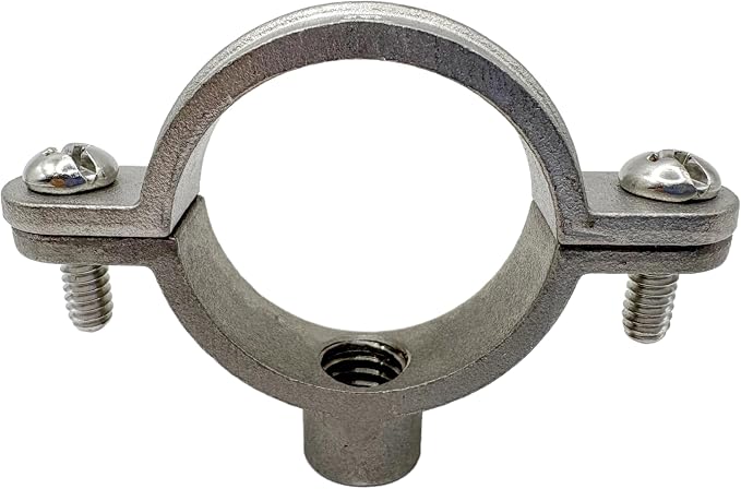 316SS Stainless Steel Split Ring Hanger Two Screw - Image 3