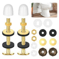 16 Pcs Toilet Floor Bolts Kit, Heavy Duty Closet Flange Bolt Set by Unknown