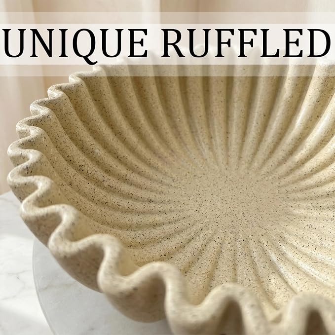 Decorative Bowls for Home Decor | Medium Model Fruit Bowl for Kitchen Counter - Image 3
