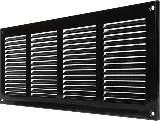 Repa Market Air Vent Cover 16x6 Inch Black Scratch Resistant Galvanized - Image 7