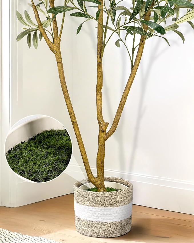 Artificial Olive Tree 6FT Faux Indoor - Image 4
