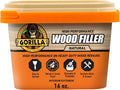 Gorilla All Purpose Wood Filler, Natural Finish, 16 oz Tub, Stainable & Sandable by Gorilla