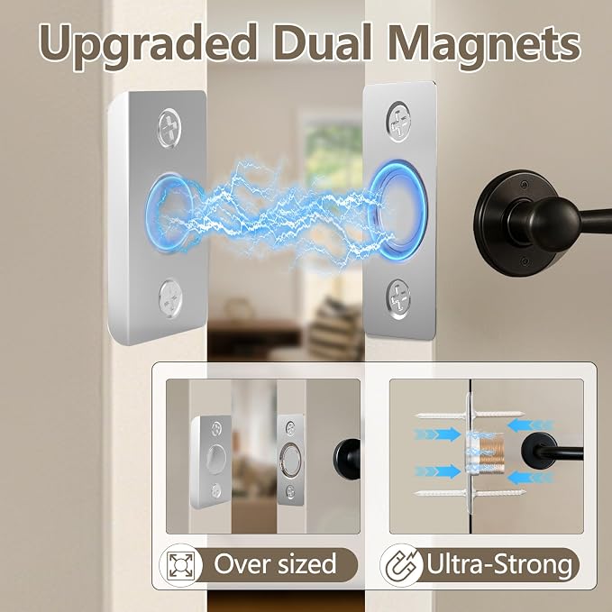 Tonitrui Upgraded Strong Magnetic Door Catch, Replacement - Image 2