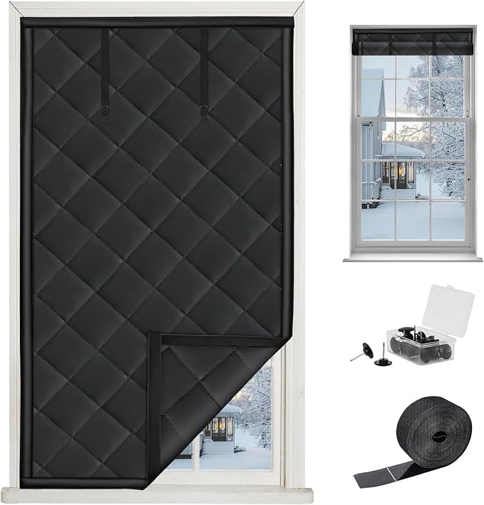 LSGCQ Window Insulation for Winter, Insulated Window Cover, Weatherproofing by LSGCQ