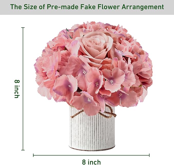 Deep Pink Flower Table Centerpieces - Image 2