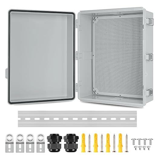 ABS Outdoor Electrical Junction Box Waterproof 20.1''×16.1''×7.9'' | by JOISYOYA