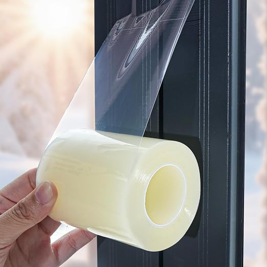 Window Sealing Tape, Window AC Insulation Tape, No Residue, 3 Inch x 65 FT | by Birllaid
