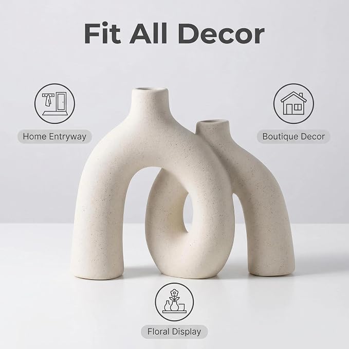 CEMABT Modern Nordic Boho Vase Set - Image 6