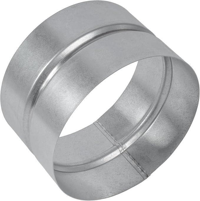 5 Inch Galvanized Metal Duct Connector by HVACOV