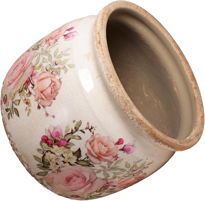 Xiaan Jiaju Vintage Victorian Ceramic Planter & Vase - Image 6