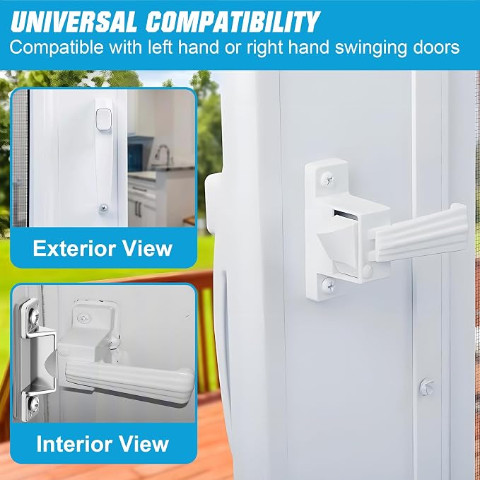 Screen Door Latch Replacement Kit - Image 3