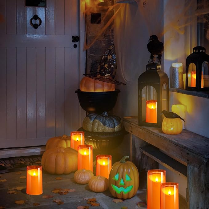 NURADA Flameless Candles with Remote and Timer - Image 5