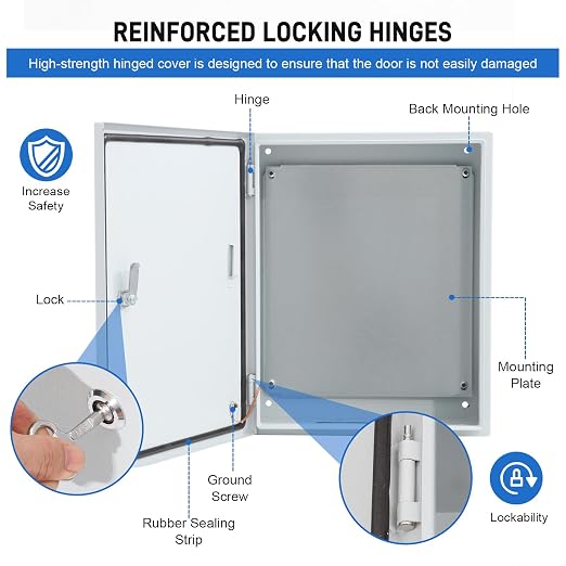 DWALE Outdoor Electrical Box, Universal Electrical Project Box - Image 5