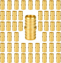 50-Pack 3/4 Inch PEX Coupling | Brass by SUNGATOR