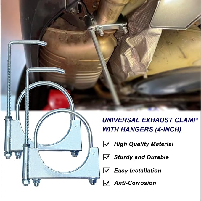 4" Universal Exhaust Clamp - Image 6