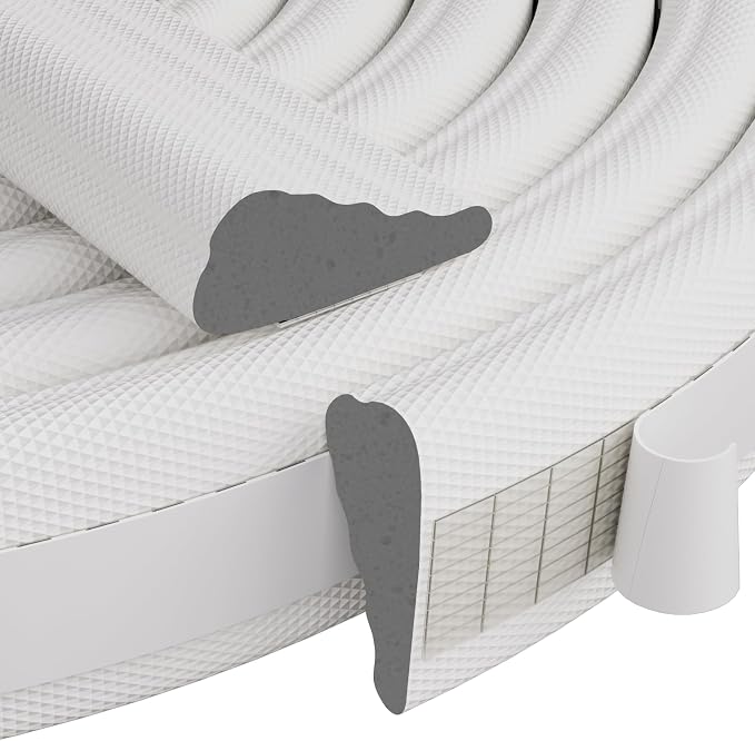 196" Wedge Weather Stripping for Draft Blocking, Foam Door Seal | White by Conwang