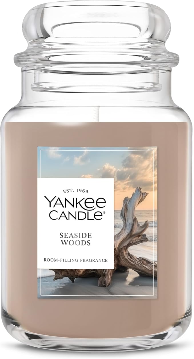 Yankee Candle Seaside Woods Scented Candle, 22oz Large Jar by Unknown