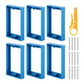 6pcs 1/4" Single Gang Outlet Box Extenders by Unknown