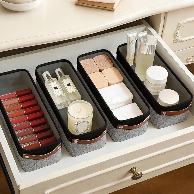Small Fabric Storage Baskets, Decorative Basket - Image 9