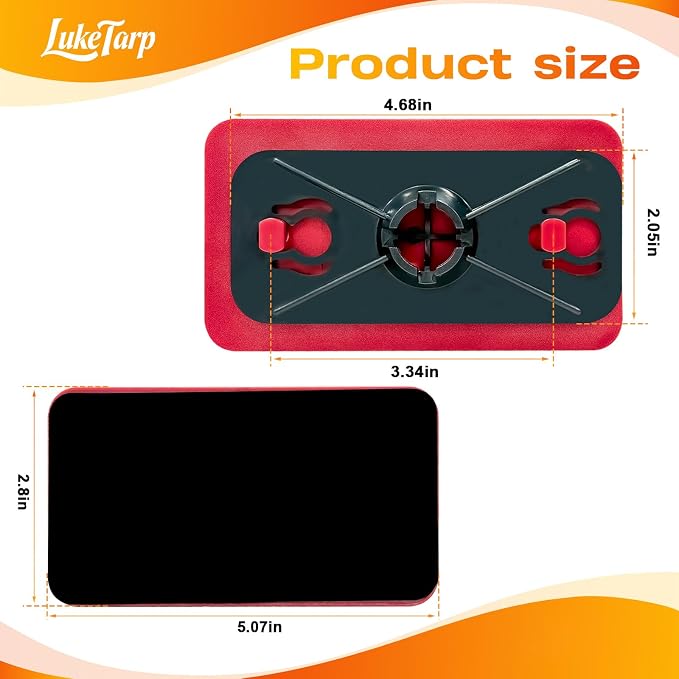 Dust Barrier Replacement Heads and Top Plates Set Fit - Image 2