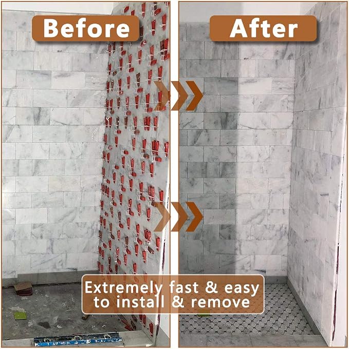 300PCS Tile Leveling System Reusable Tile Wedge - Image 5