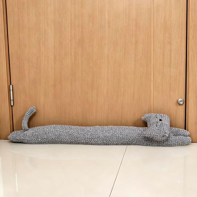 Cat Fabric Under Door Draft Stopper, 3LB Heavy Duty Decorative Soundproof Door - Image 7