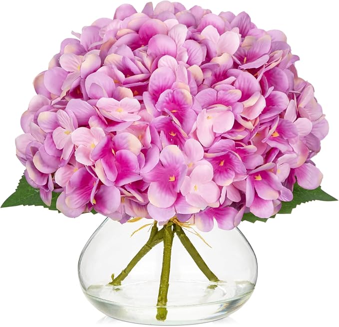Hollyone Hydrangea Artificial Flowers by Hollyone