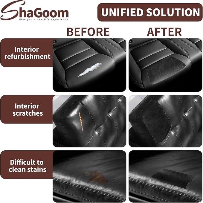 Shagoom Leather Repair Patch, Vinyl Repair Patch - Image 6