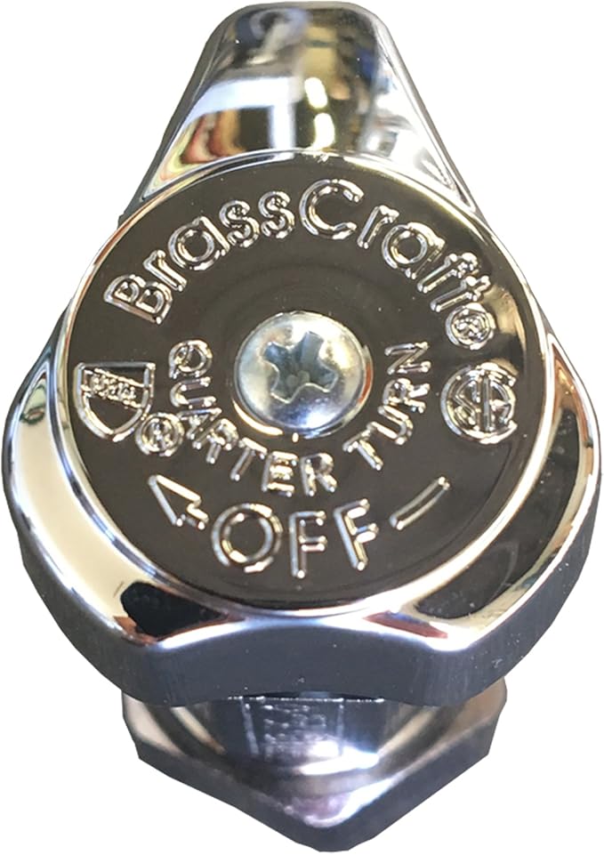 BrassCraft G2CR19L1X 1/2-in Nominal Comp x 3/8-in OD Outlet Chrome Plated Brass - Image 3