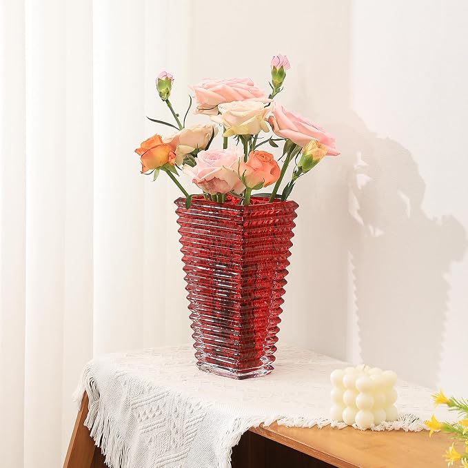 MCMCNCUIU Crystal Vase, Large Crystal Vases - Image 4