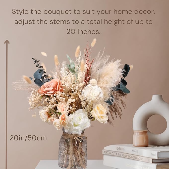 Luxury Floral Arrangement with Vase - Image 6