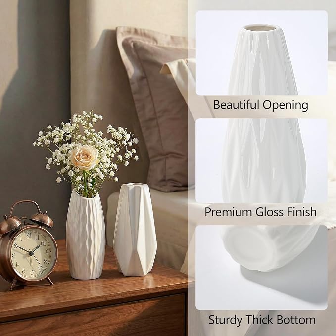 BEAHOT Ceramic Bud Vase Set of 12 - Image 5