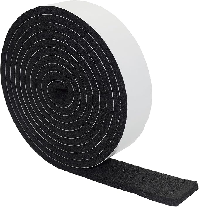 DOBTIM Pipe Insulation Foam Wrap Tape, Self Adhesive by DOBTIM