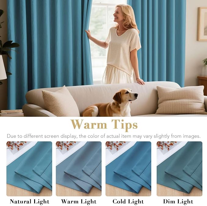 H.VERSAILTEX Blackout Window Treatment Curtains/Panels, Thermal Insulated Room - Image 5