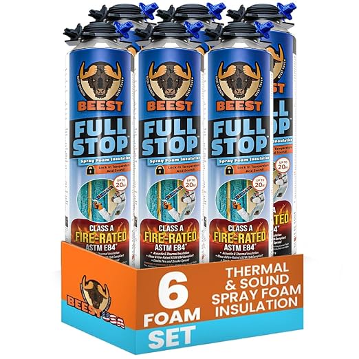 BEEST FullStop Fire-Rated Spray Foam Insulation by BEEST