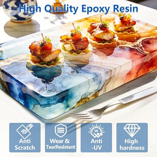 Epoxy Resin 1 Gal-Transparent Epoxy Resin Kit, Include 12 Pigments, Mica Powder - Image 4