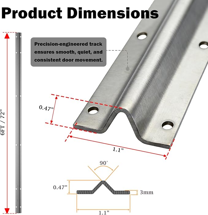 72" Sliding Glass Door Track Replacement - Image 2