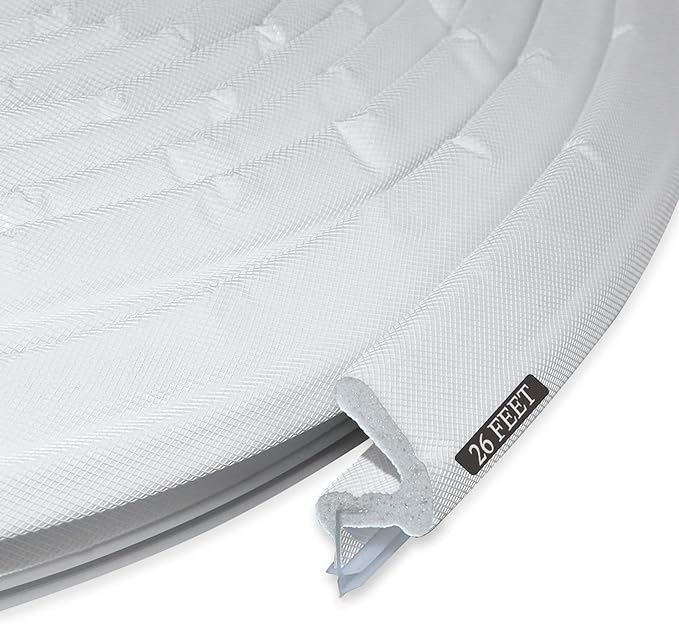 LSGCQ Kerf Weather Stripping for Door Seal Strip, 26 Ft, Front Door Seal Strip by LSGCQ