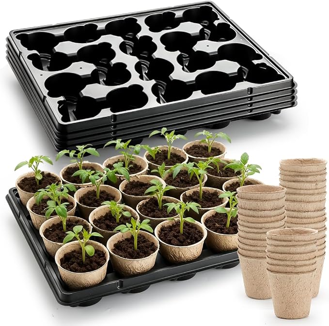 RooTrimmer 3.15 Inch Peat Pots 100 Pcs by RooTrimmer